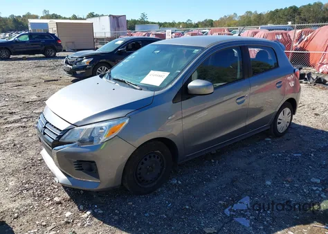 2021 Mitsubishi Mirage Carbonite Edition/Es/Le from USA, damaged, VIN ML32AUHJ2MH008735